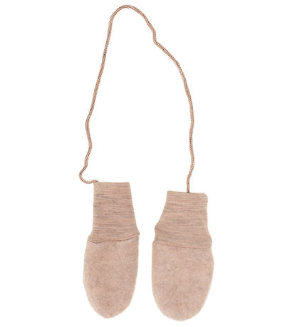 Engel Mittens - Wool - Sand Melange