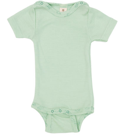 Engel Romper k/æ - Wol/Zijde - Pastel Mint