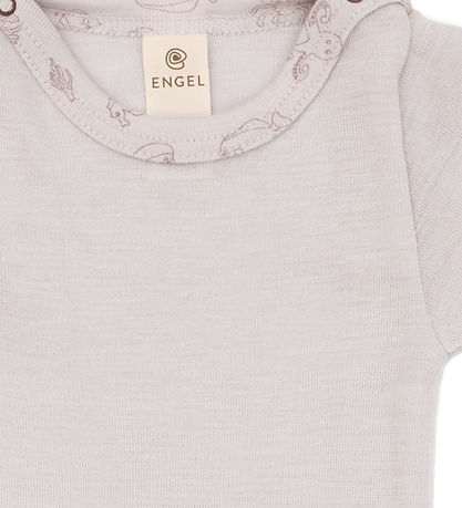Engel Romper k/æ - Wol/Zijde - Magnolia