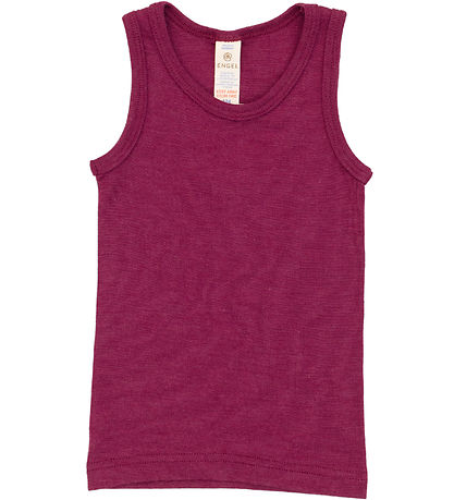 Engel Undershirt - Wool/Silk - Orchid