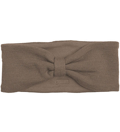 Bandeau Racing Kids - Laine/Coton - Brown Birch Bark av. Noeud P