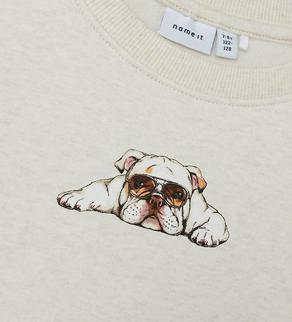 Name It Sweatshirt - NkmNakrave - Peyote Melange