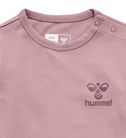 Hummel Bodysuit L/æ - hmlMino - Deauville Mauve