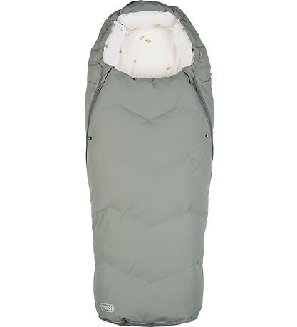 Voksi Fußsack - Urban - 90/115 cm - Wiese Green/Flügel