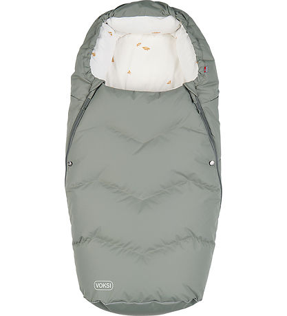 Voksi Fußsack - Urban - 90/115 cm - Wiese Green/Flügel