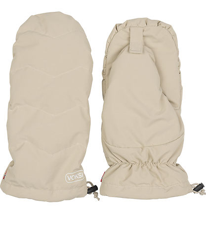 Voksi Pram Gloves - Seashell Sand/Light Grey