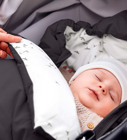 Voksi Fußsack - Explorer - 105 cm - Grey/Fliegend