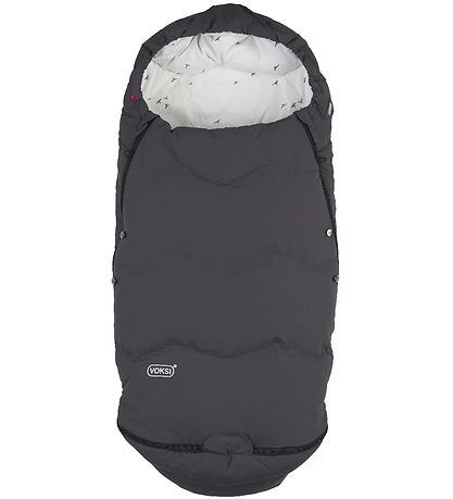 Voksi Fußsack - Explorer - 105 cm - Grey/Fliegend