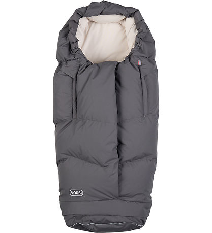 Voksi Fußsack - City North - 90/115 cm - Grau