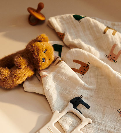 Liewood Soft Toy - Binnie Bear - 22 cm - Golden Caramel