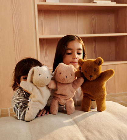 Liewood Hand puppet - Honor Bear - 28 cm - Golden Caramel