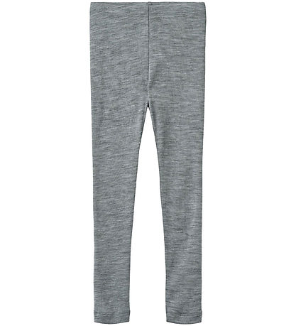 Wheat Leggings - Wool - Agi - Melange Grey