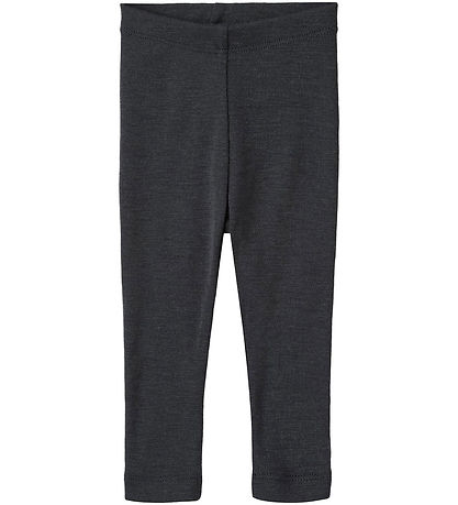 Wheat Leggings - ull - Agi - Dökkblátt