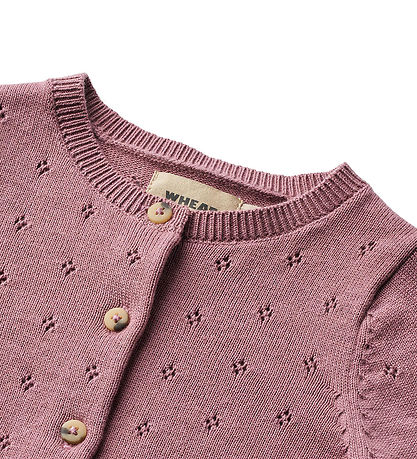 Wheat Cardigan - Prjónað - Maia - Lavender Dawn M. Mynsturprjón
