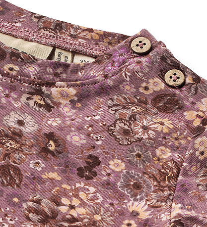 Wheat Dress - Bessie - Lavender Flowers