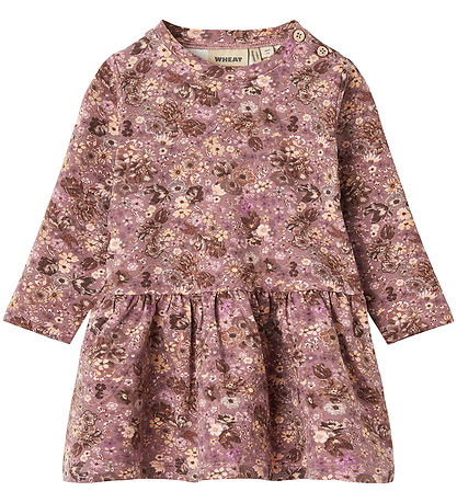 Wheat Dress - Bessie - Lavender Flowers
