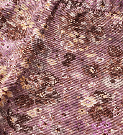 Wheat Leggings - Jules - Lavender Flowers