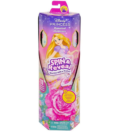 Disney Princess Nukke - Pyöritä ja paljasta - Rapunzel