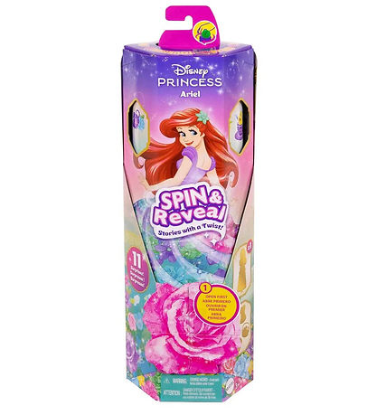 Disney Princess Nukke - Pyöritä ja paljasta Ariel