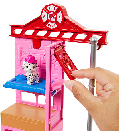 Barbie Doll - 30 cm - Career Fire Fighter Playset