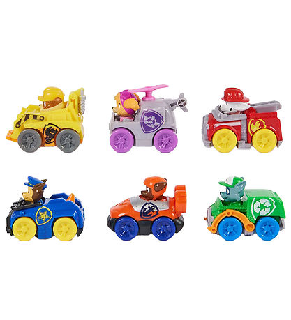 Paw Patrol Autos - 6er-Pack - Pup Squad Racer