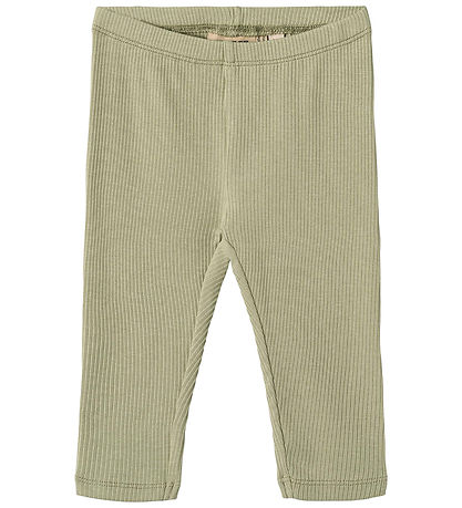 Wheat Leggings - Rib - Jules - Green Tea