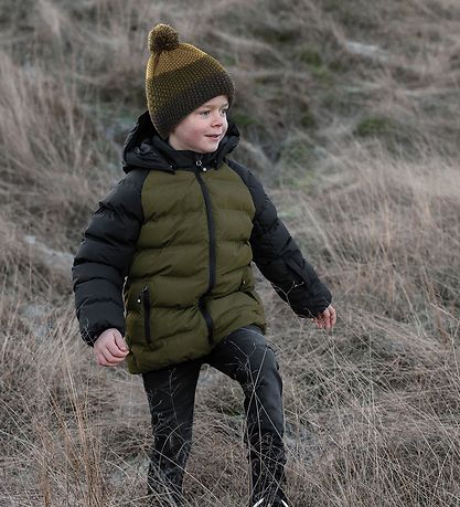 Color Kids Beanie - Knitted - Grape Leaf