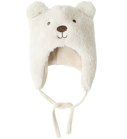 Name It Set - Mütze/Fäustlinge - Teddy - NbnMatuta - Regentag