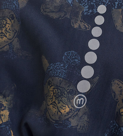 Minymo Snowsuit - Navy w. Dogs