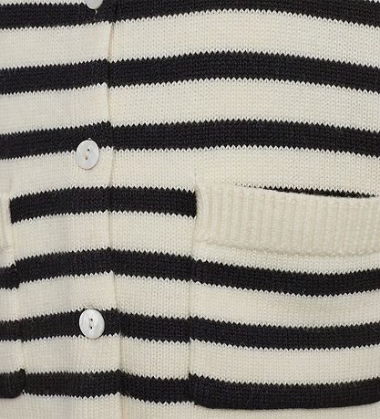 Sofie Schnoor Cardigan - Prjónað - Off White M. Rendur