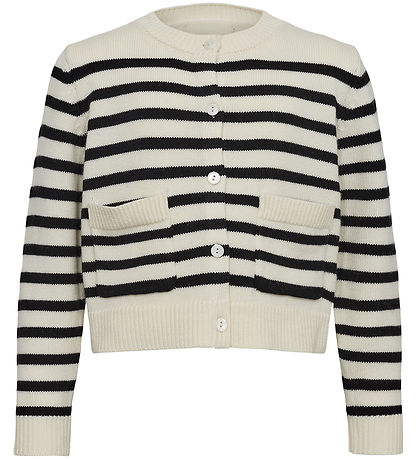 Sofie Schnoor Cardigan - Prjónað - Off White M. Rendur
