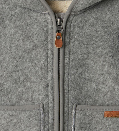 Name It Fleece Jacket - NbnMily - Grey Melange