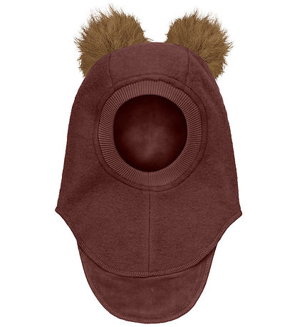 Huttelihut Balaclava - Wool - 2-layer - Andorra w. Pom-Pom
