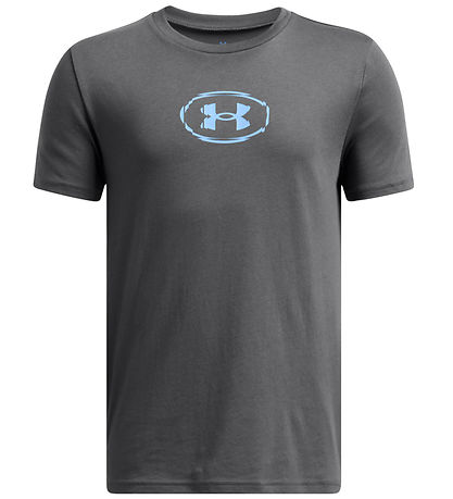 Under Armour Stuttermabolur - Slice Lógó - Castlerock