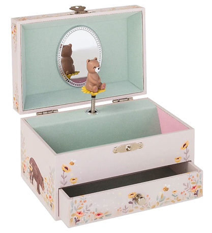 Petit Monkey Tónlistarbox Bear - Swan Lake