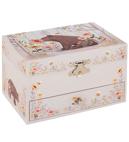 Petit Monkey Tónlistarbox Bear - Swan Lake