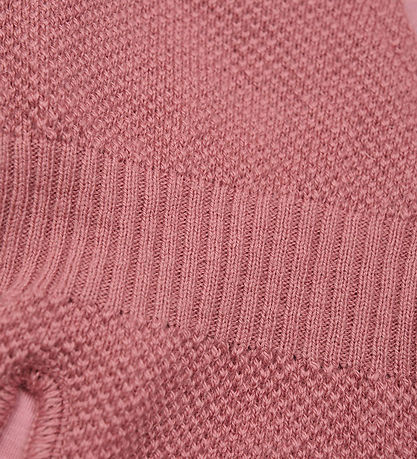 Minymo Balaclava - Wool/Cotton - 2-layer - Dusty Rose