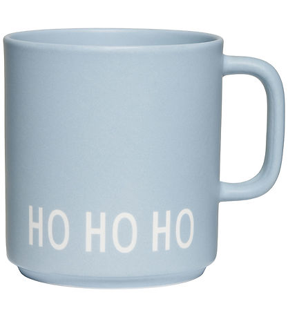 Design Letters Mug - Favourite - Ho Ho Ho - Light Blue