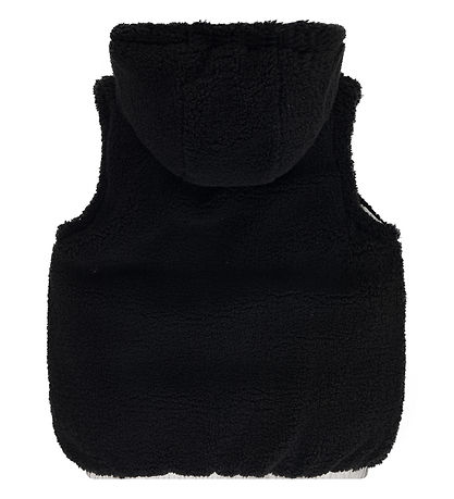 Levis Dunväst m. Fleece - Vändbar - Silver/Svart