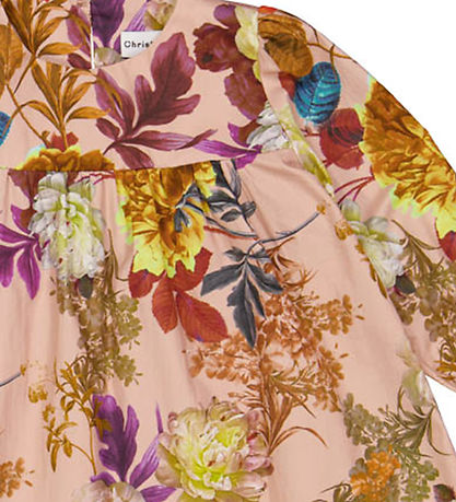 Christina Rohde Dress - Dusty Rose w. Flowers