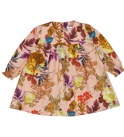 Christina Rohde Dress - Dusty Rose w. Flowers