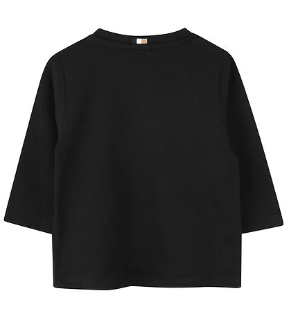 BOSS Bluse - Schwarz m. Weiß