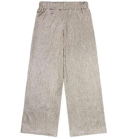 The New Trousers - Rib - TNLeah - Wide - Gold