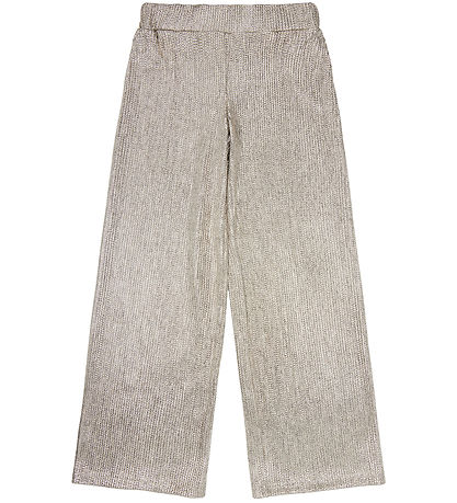 The New Trousers - Rib - TNLeah - Wide - Gold
