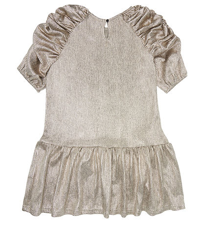 The New Dress - Rib - TNLeah 3/4 Dress - Gold