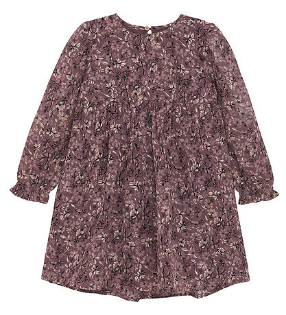 Creamie Kleid - Dobby Gold - Flint