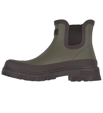 Bottes en Caoutchouc Woden - Liv Waterproof - Dark Olive
