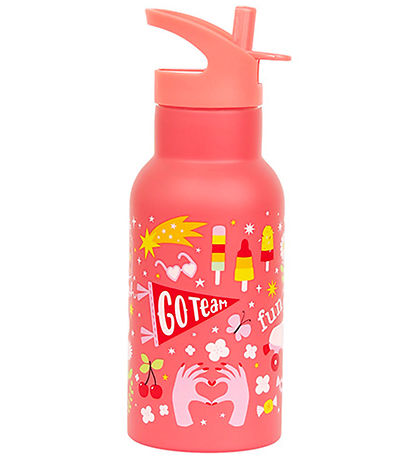 A Little Lovely Company Water Bottle - 350 mL - Stainless Steel 