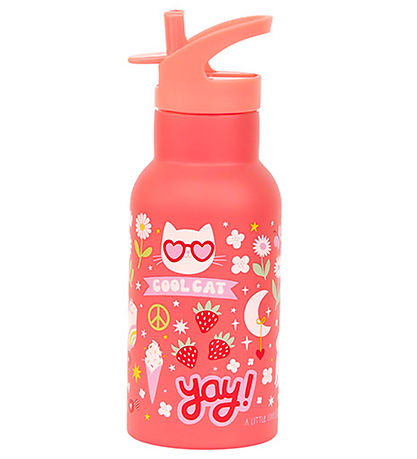 A Little Lovely Company Water Bottle - 350 mL - Stainless Steel 