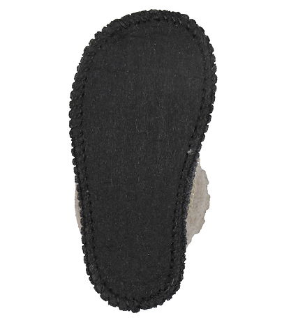 Huttelihut Slippers - Wool - Camel Melange